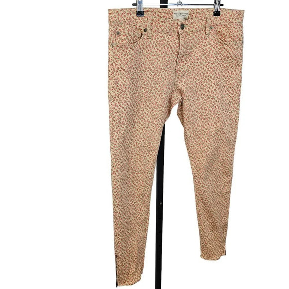Ralph Lauren Denim & Supply Womens Floral Jeans Zip Bottom Size 32 - Picture 5 of 7